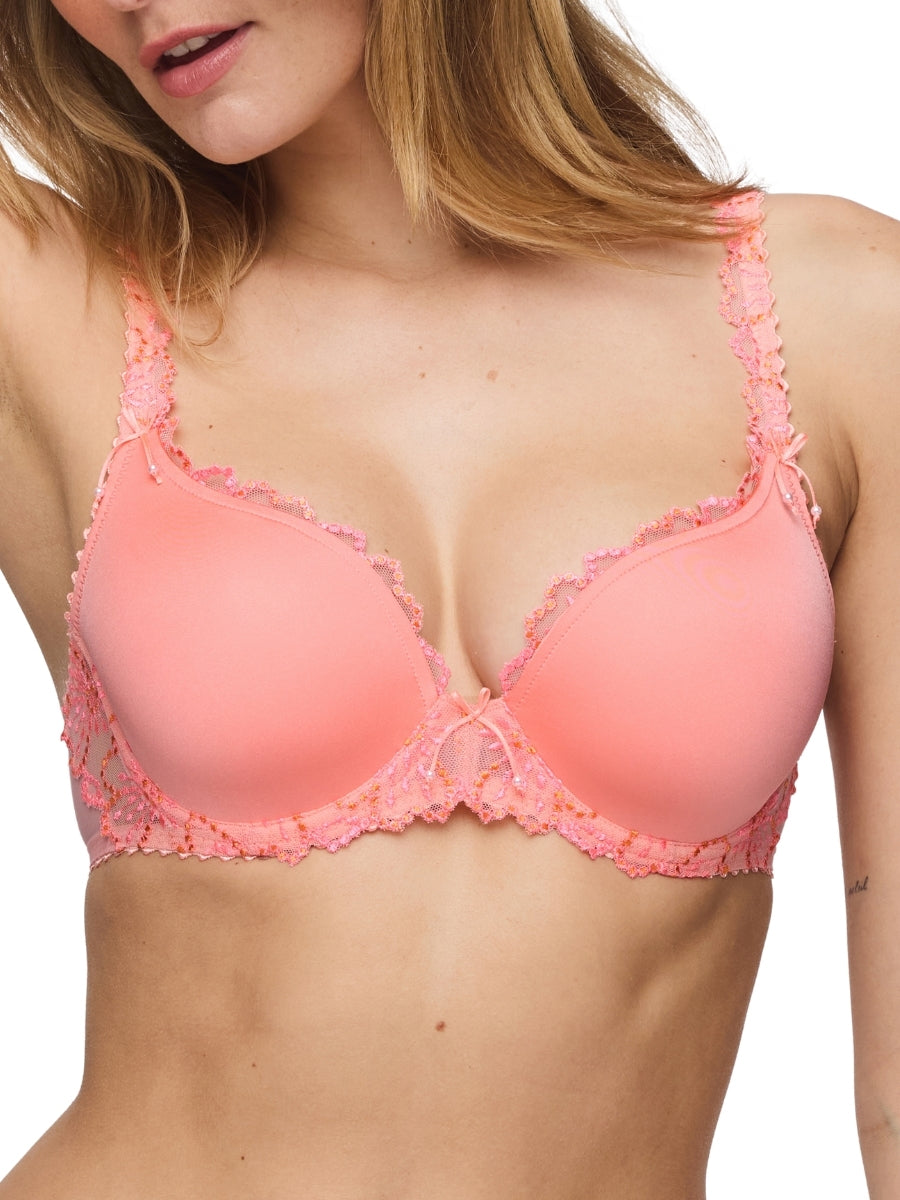 Jane Padded Heartshape Bra - Florida