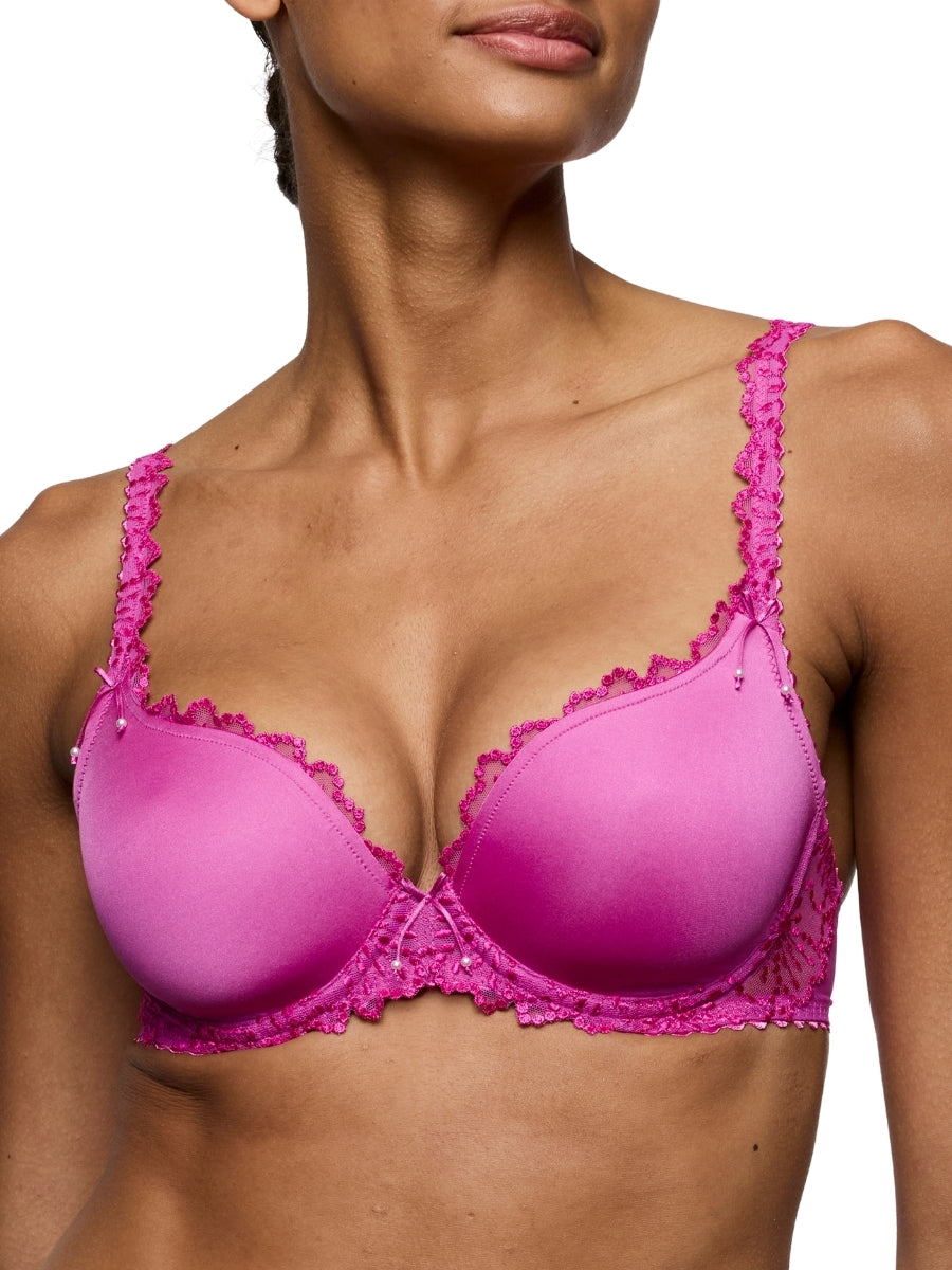 Jane Padded Heartshape Bra - Orchid Bliss