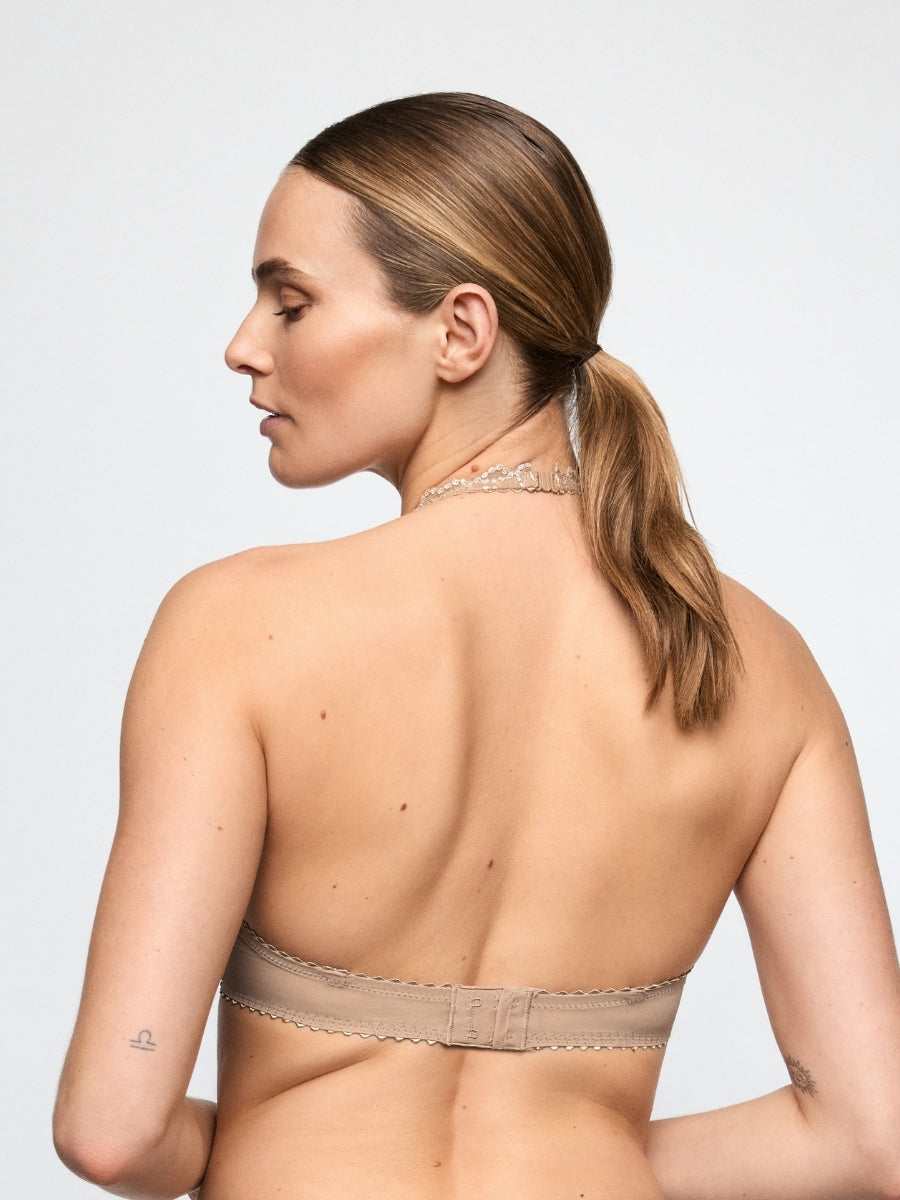 Jane Padded Heartshape Bra - Sand