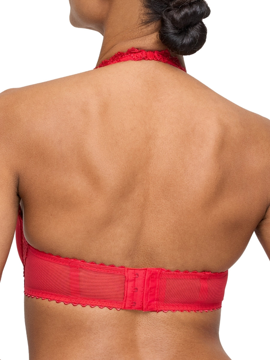 Jane Padded Heartshape Bra - True Red