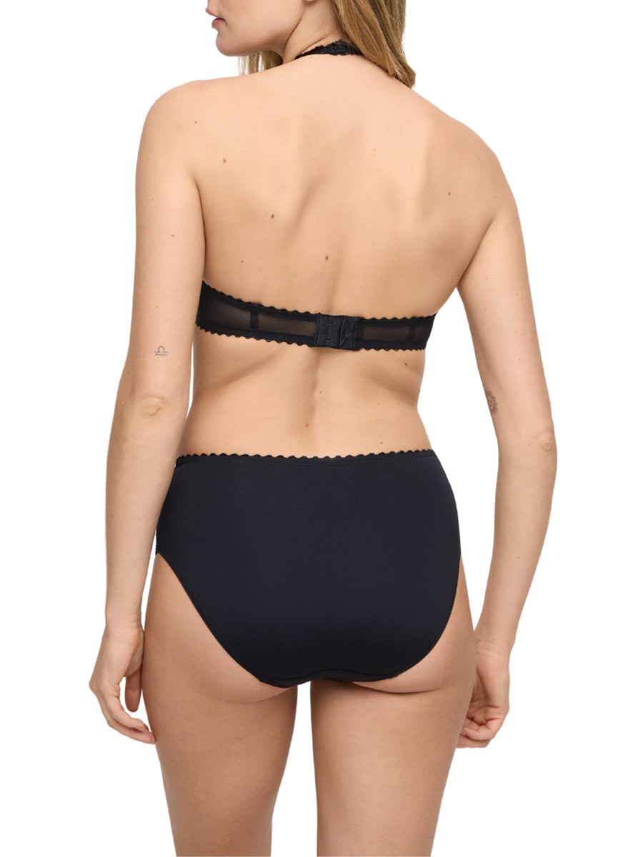 Jane Padded Heartshape Bra - Black