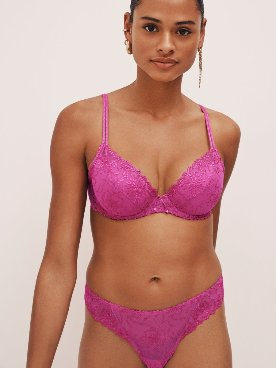 Jane Push Up Bra - Orchid Bliss