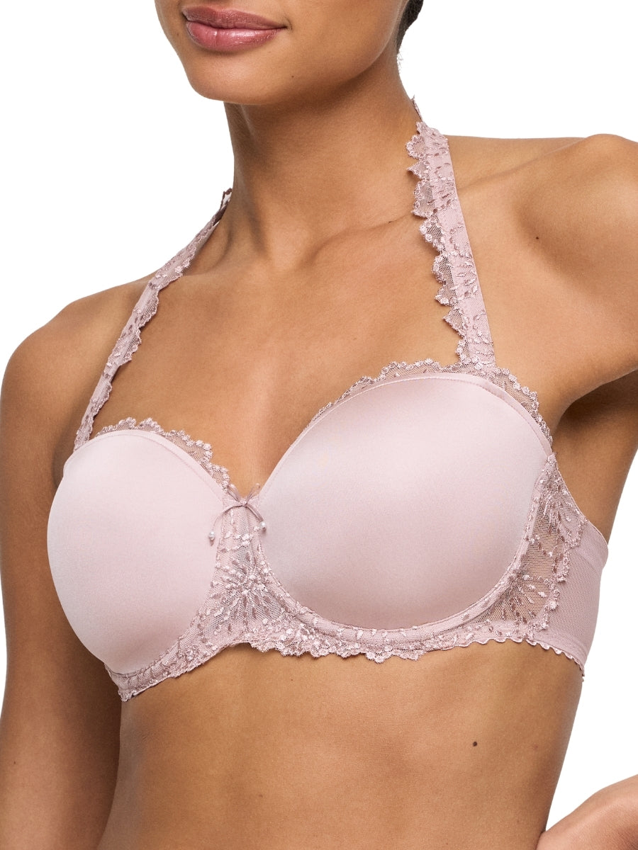 Jane Padded Strapless Bra - Bois De Rose