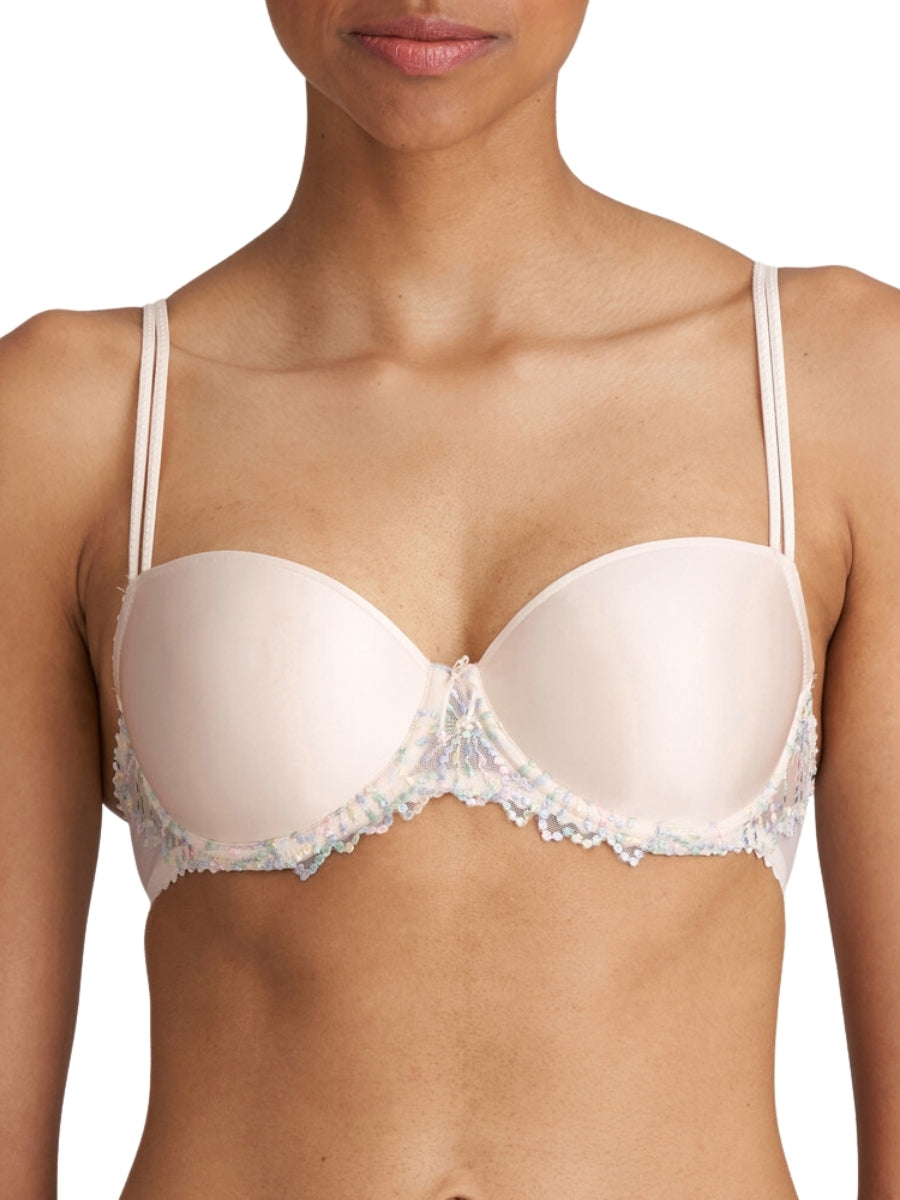 Jane Padded Balcony Bra - Boudoir Cream