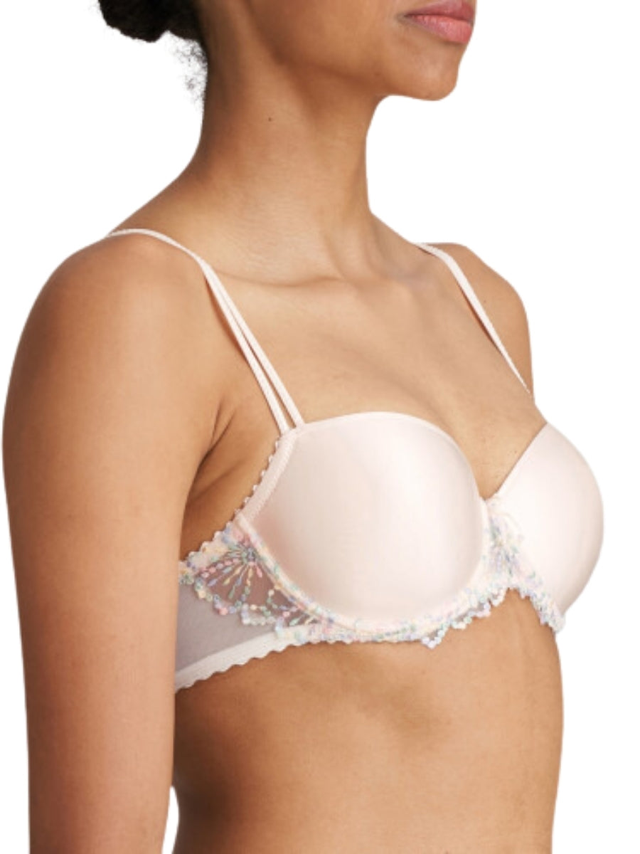 Jane Padded Balcony Bra - Boudoir Cream