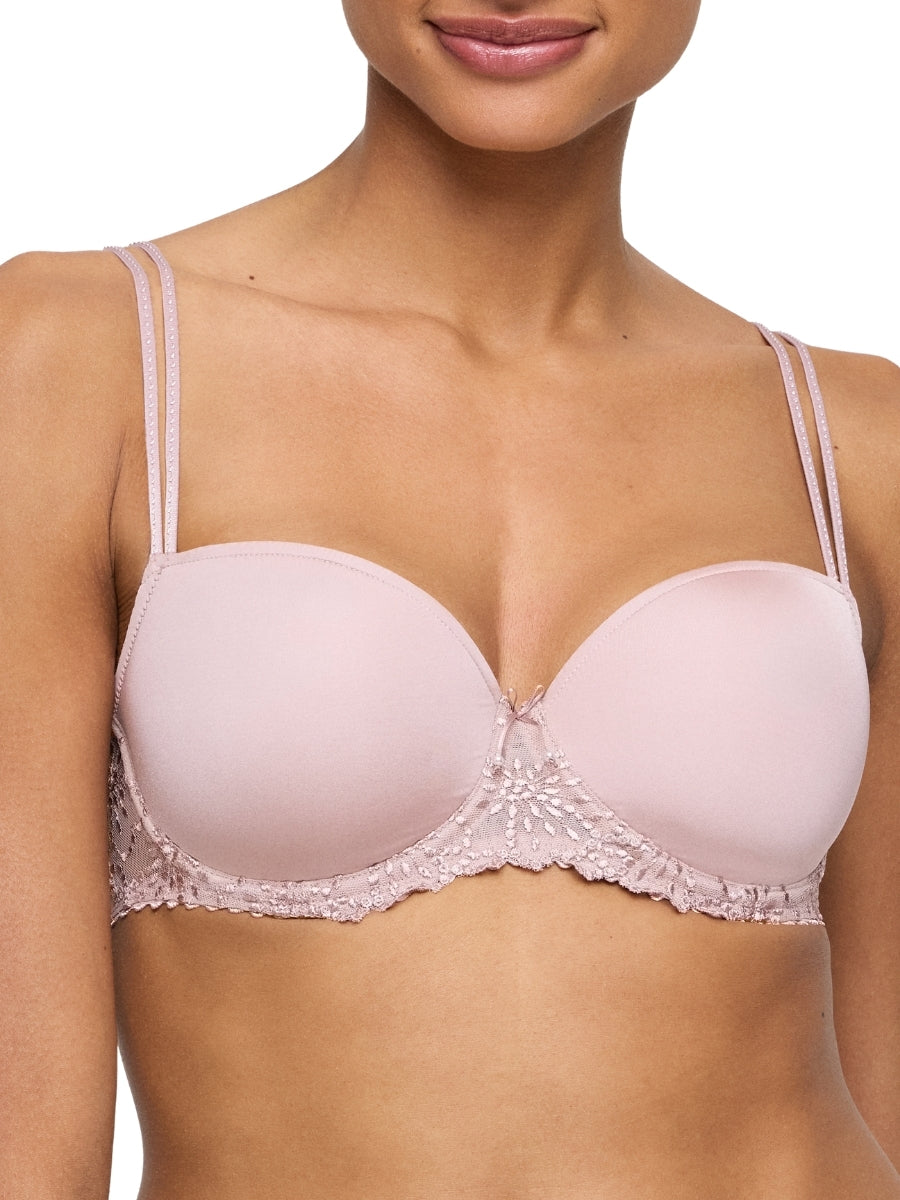 Jane Padded Balcony Bra - Bois De Rose