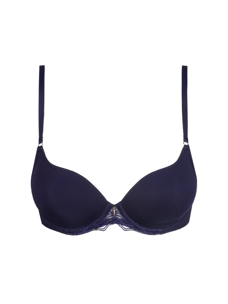 Linaa Padded Heartshape Bra - Evening Blue