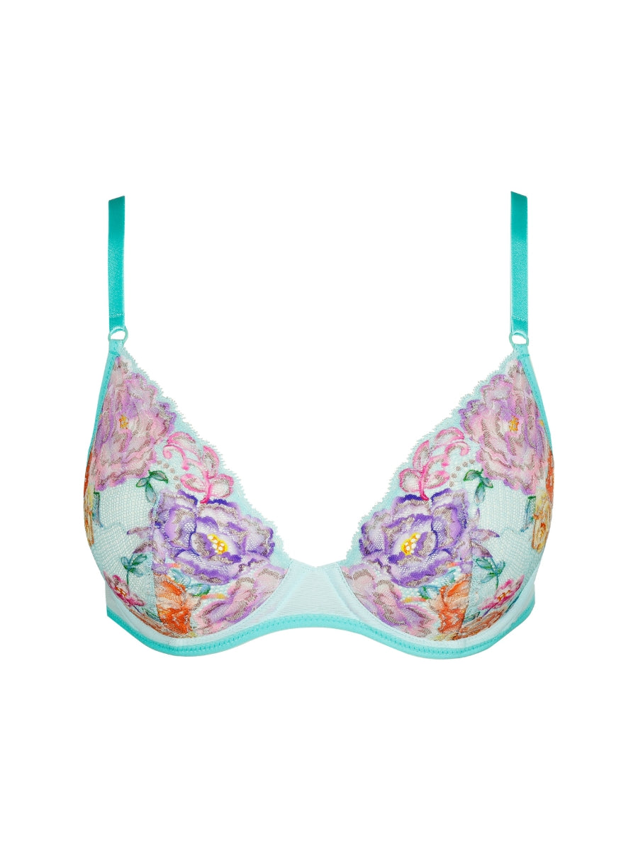 Lisbeth Plunge Bra - Clearwater