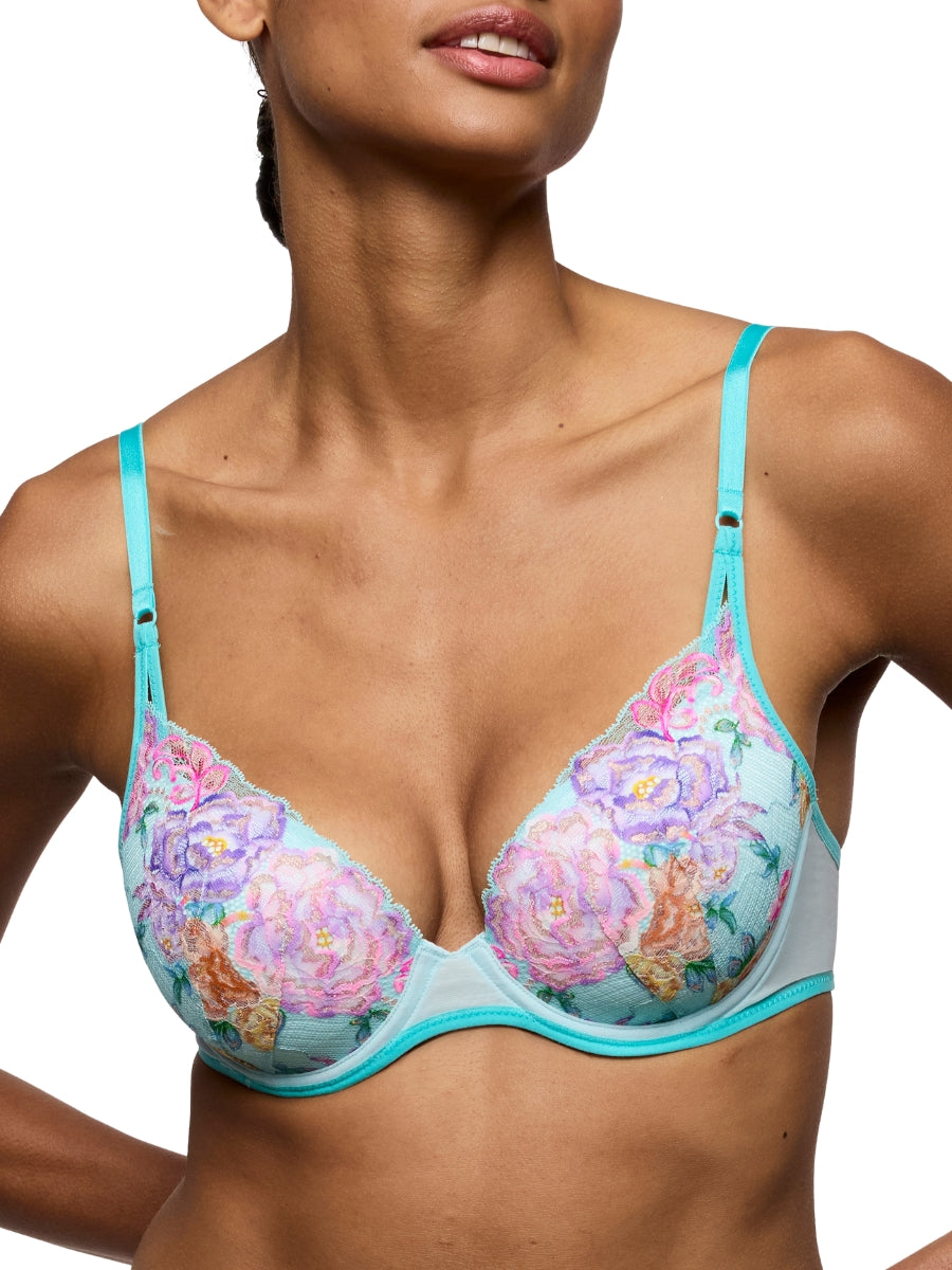 Lisbeth Padded Heartshape Bra - Clearwater