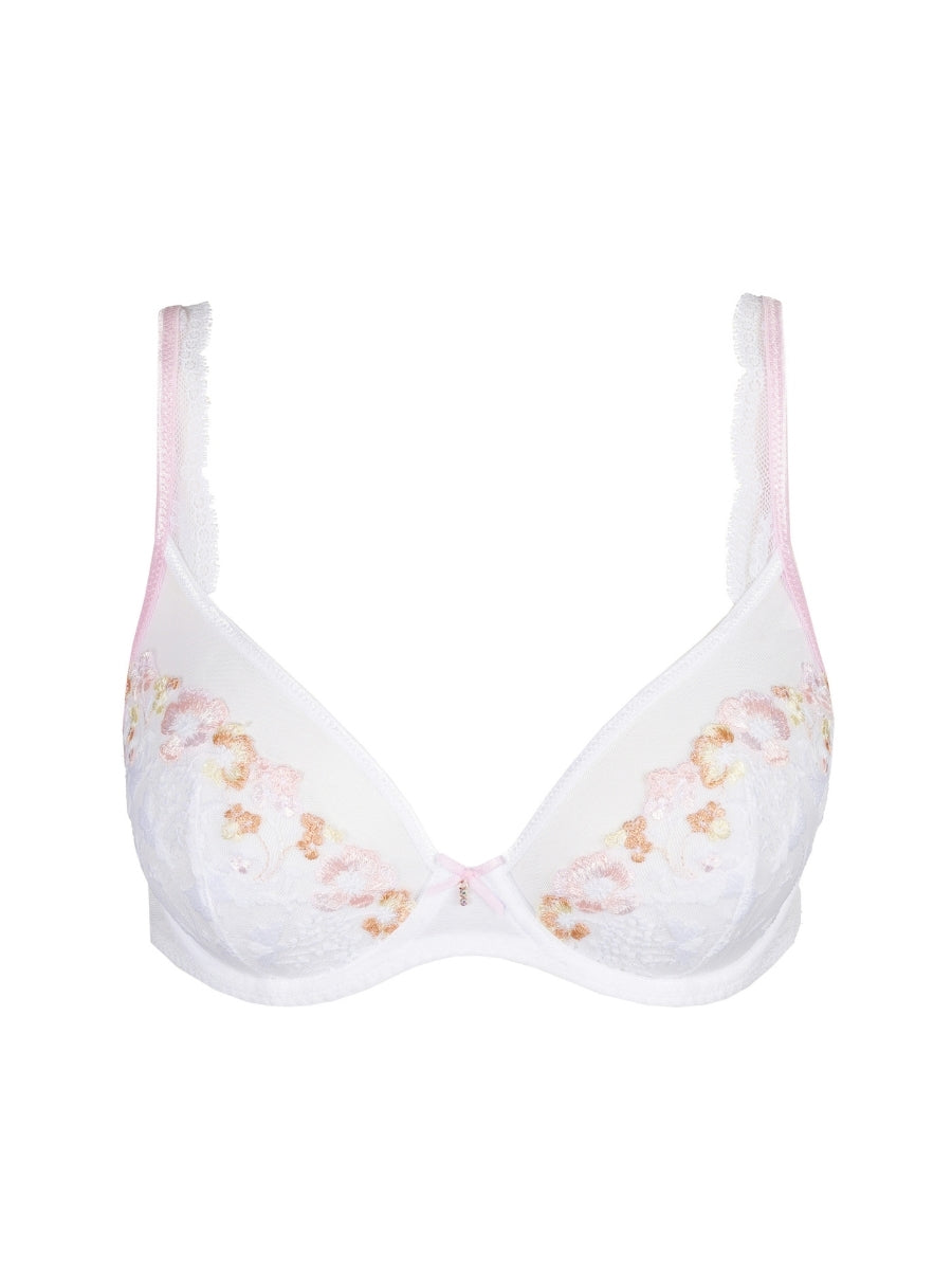 Lizelot Plunge Bra - White