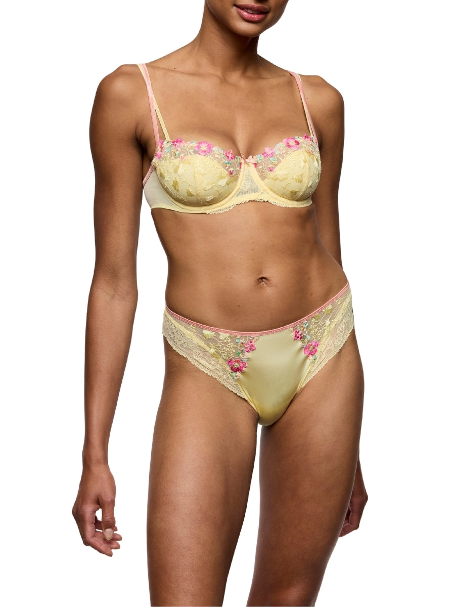 Lizelot Half Padded Balcony Bra - French Vanilla
