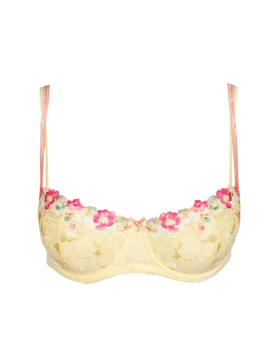 Lizelot Half Padded Balcony Bra - French Vanilla