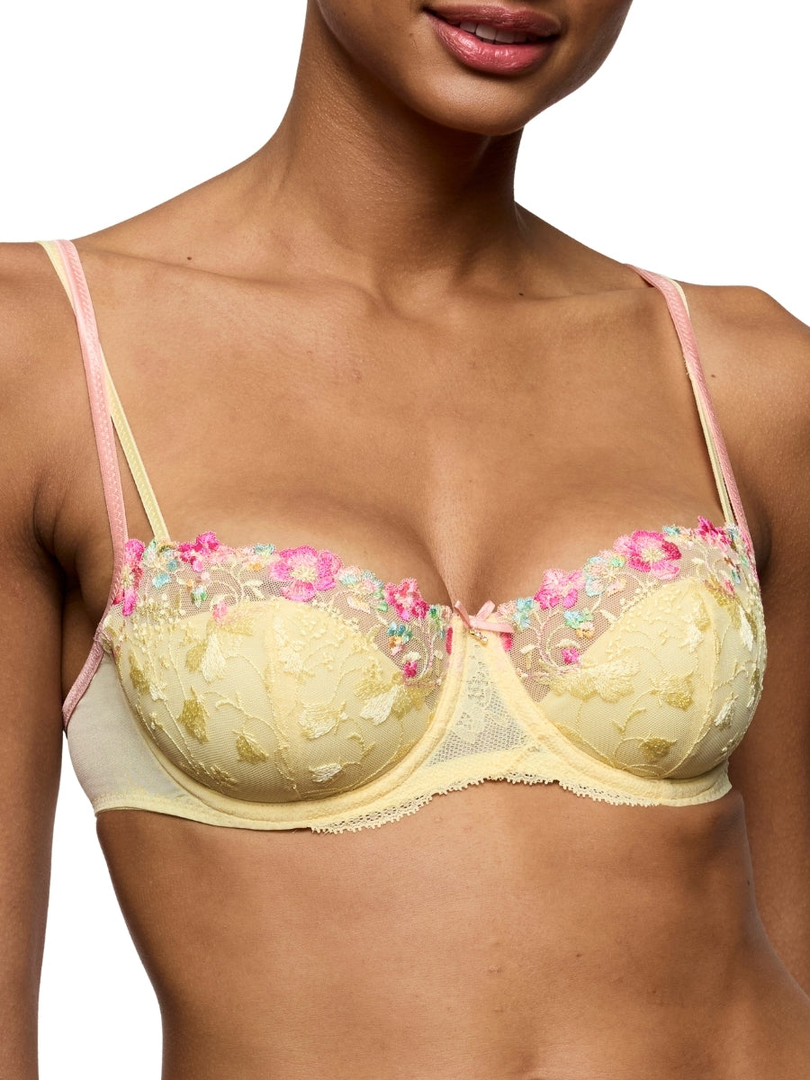 Lizelot Half Padded Balcony Bra - French Vanilla