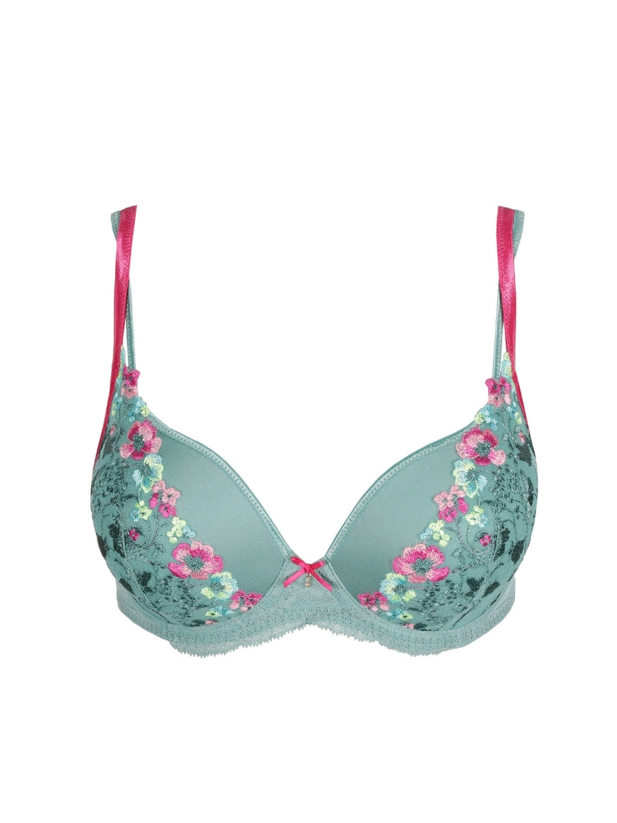 Lizelot Padded Heartshape Bra - Bali Green