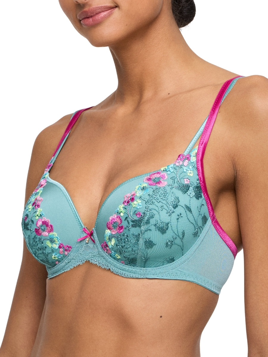 Lizelot Padded Heartshape Bra - Bali Green
