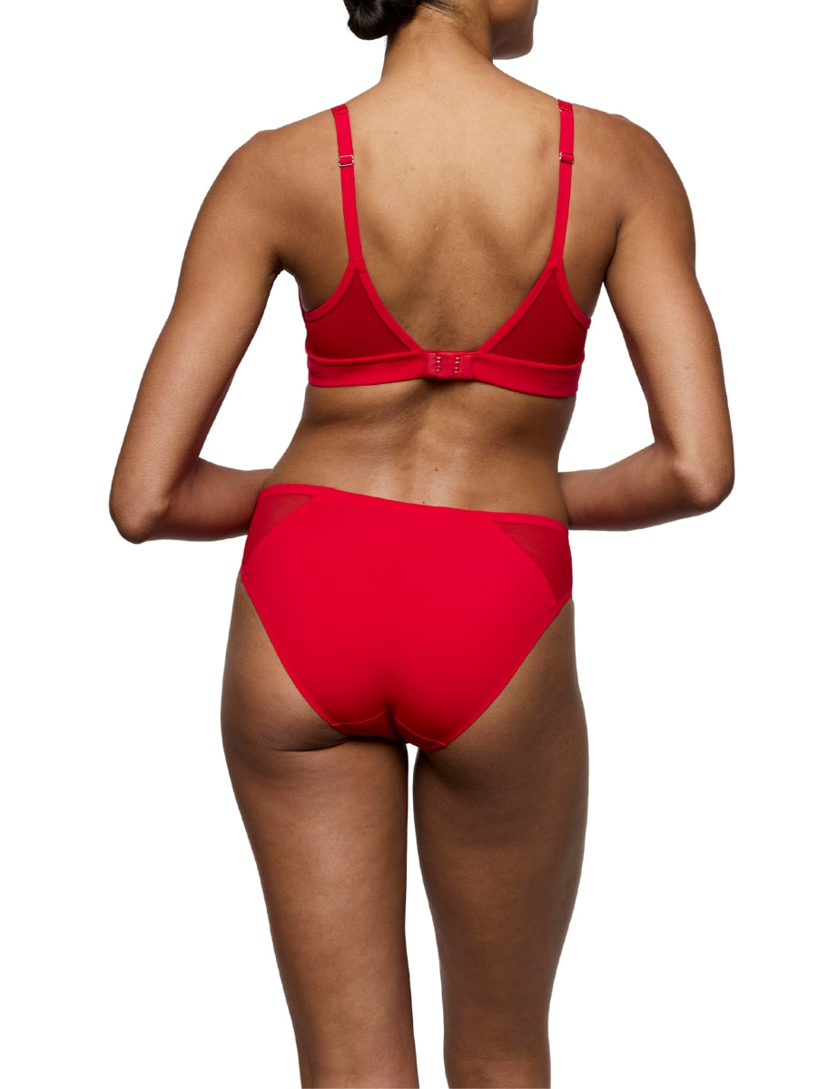 Louie Spacer Full Cup Bra - True Red