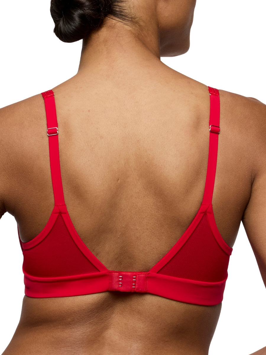 Louie Spacer Full Cup Bra - True Red