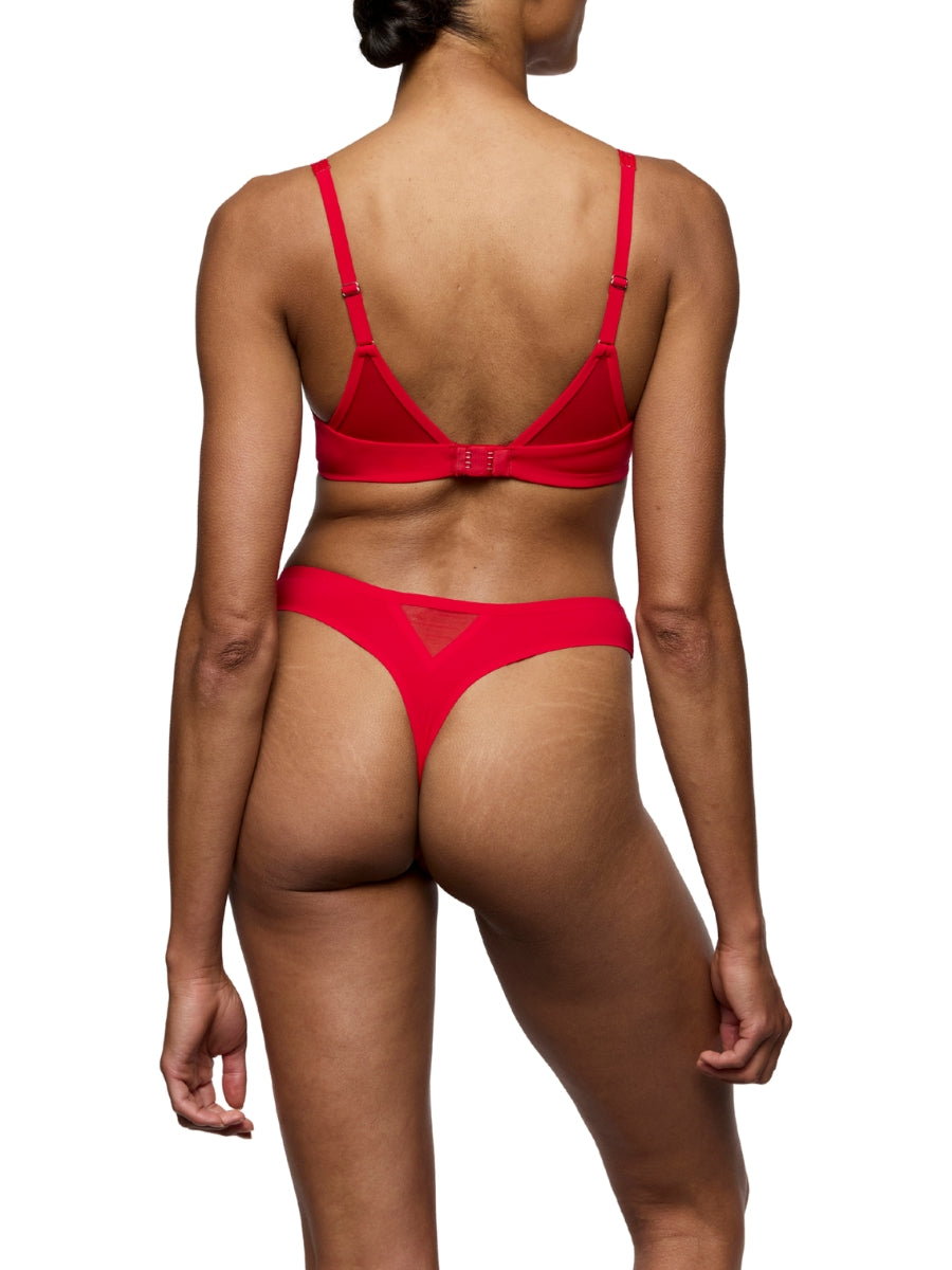 Louie Push Up Bra - True Red