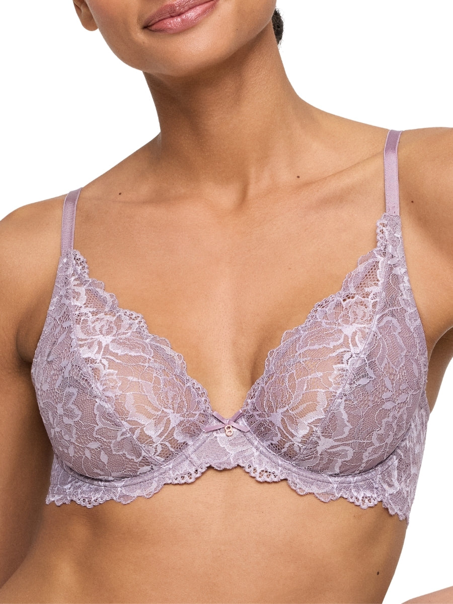 Manyla Plunge Bra - Pastel Orchid