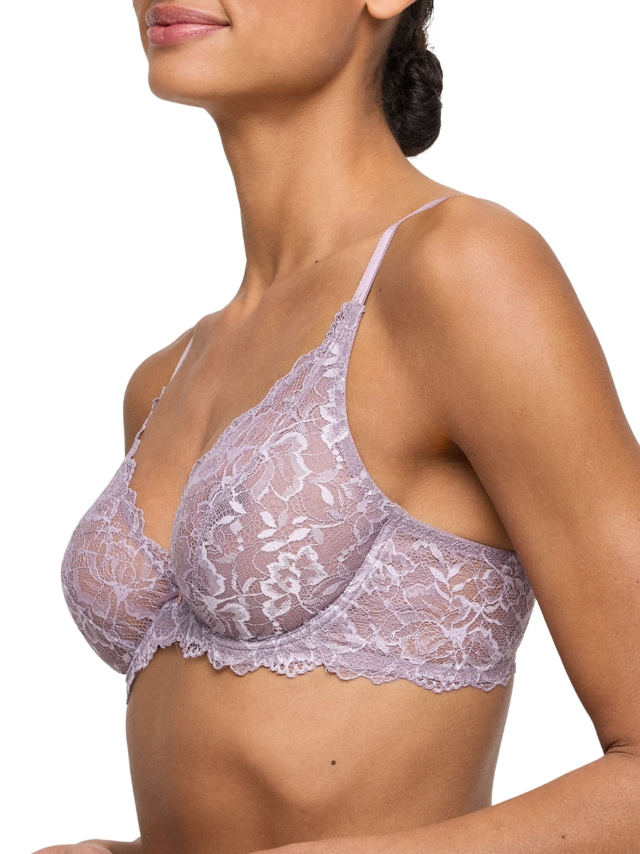 Manyla Plunge Bra - Pastel Orchid
