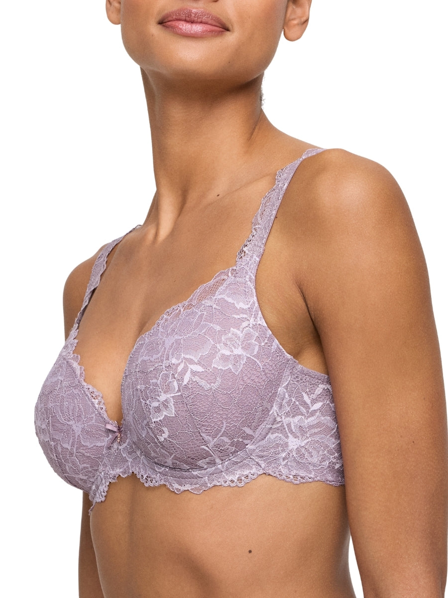 Manyla Padded Heartshape Bra - Pastel Orchid