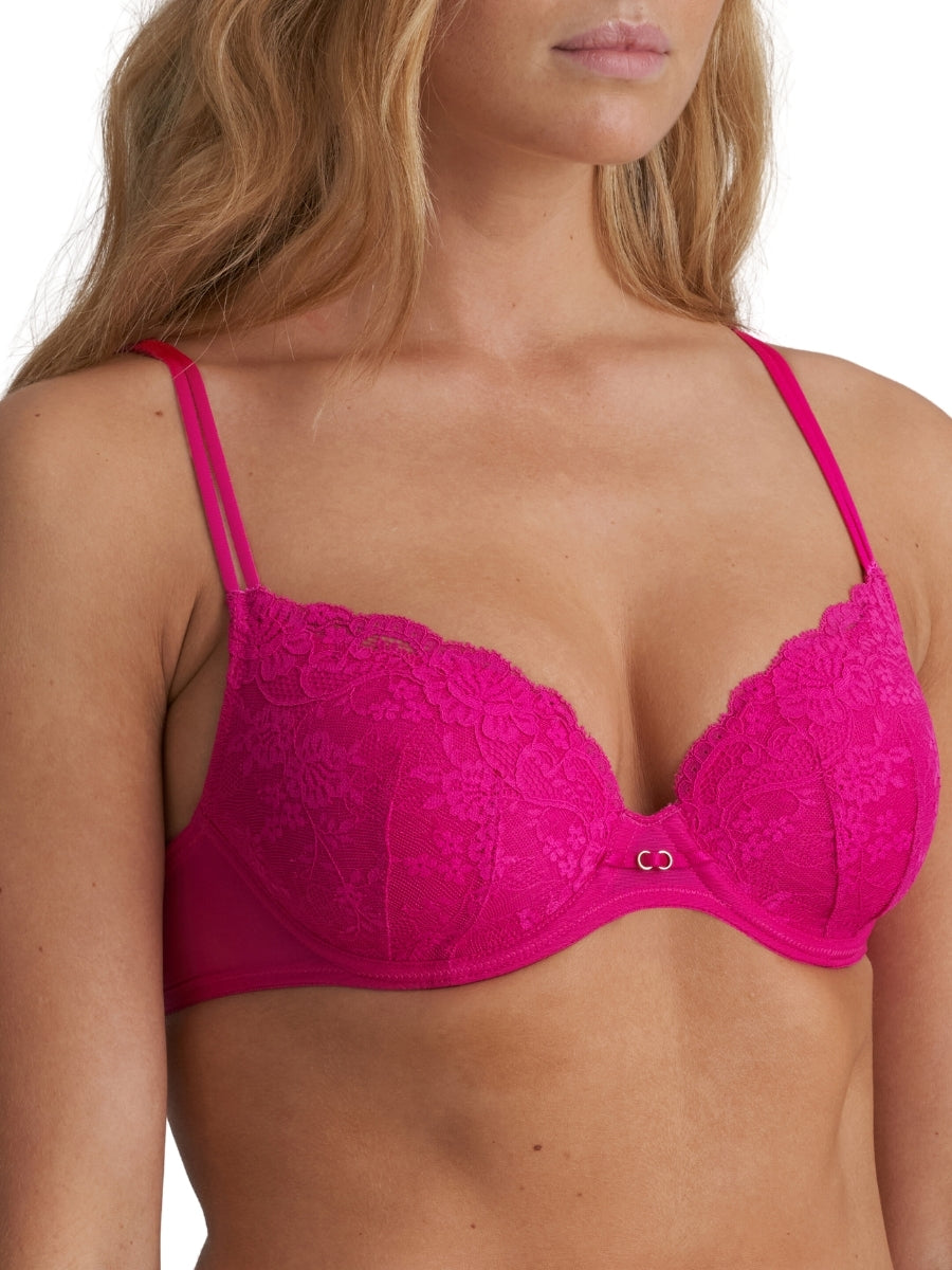 Melipha Padded Heartshape Bra - Very Berry
