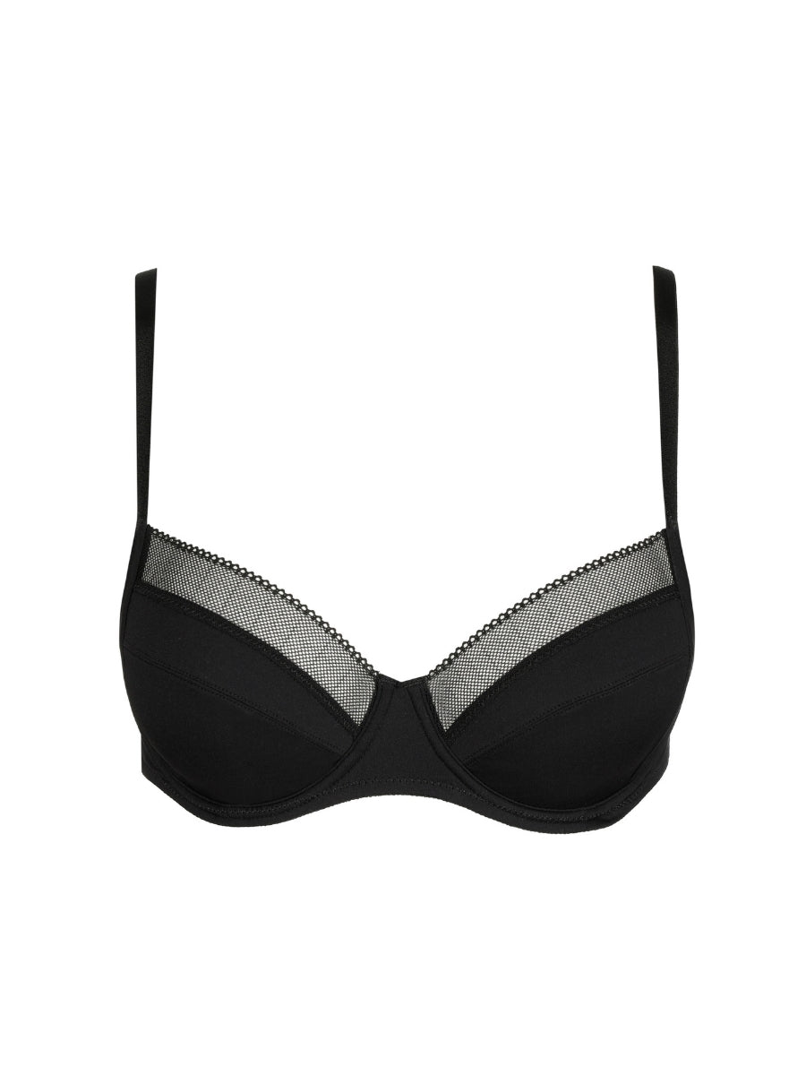 Milao Full Cup Bra - Black