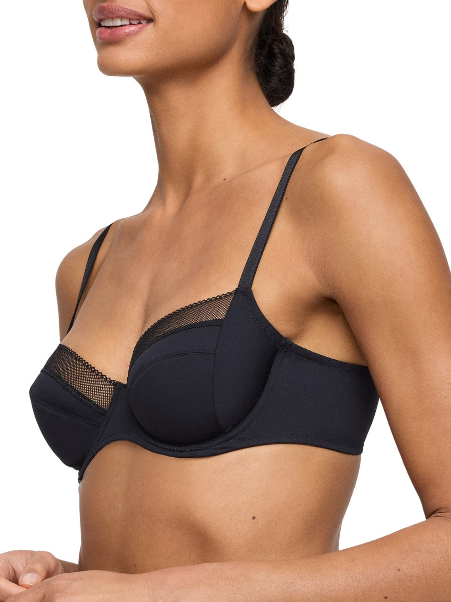 Milao Full Cup Bra - Black