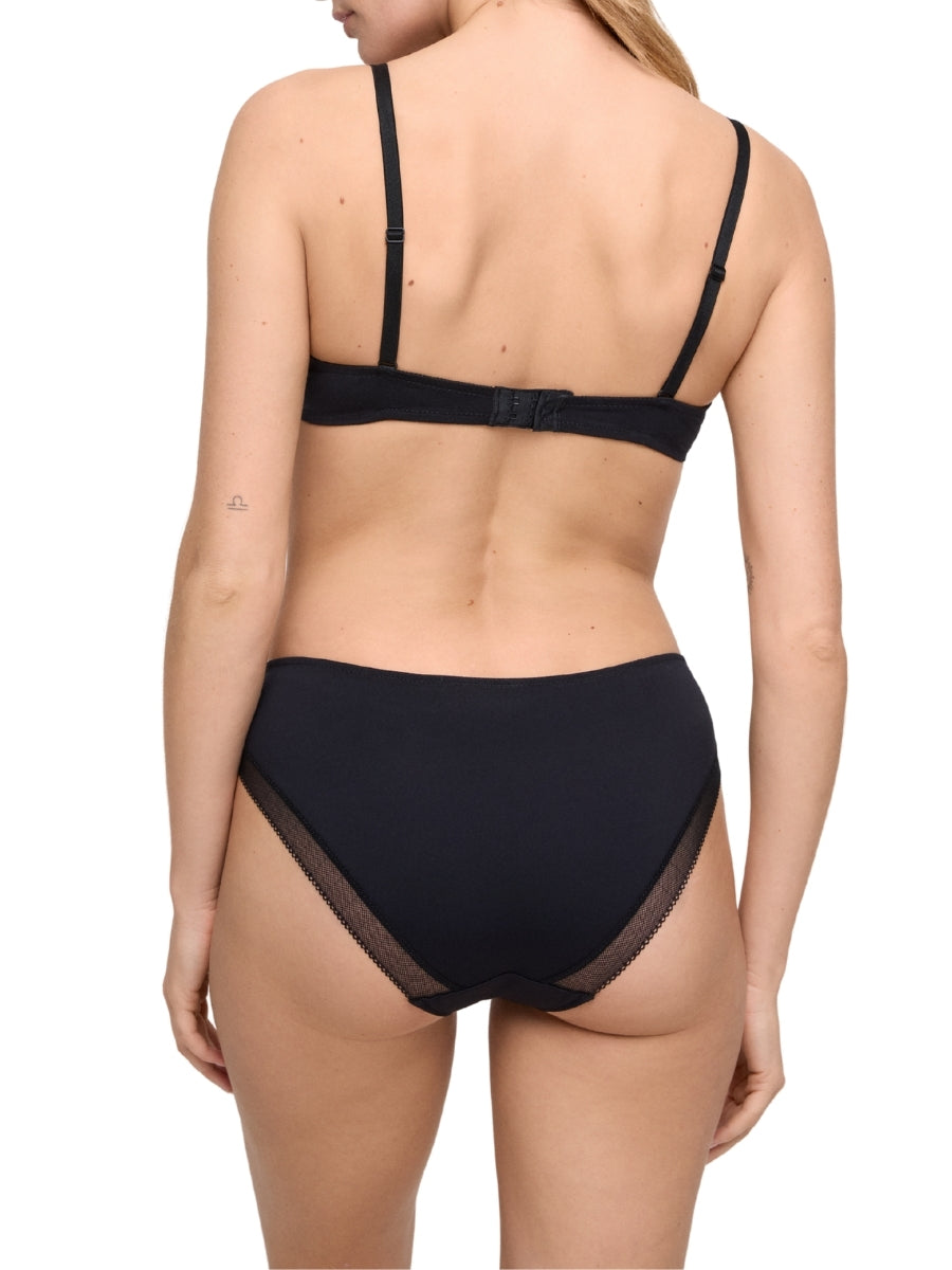 Milao Padded Heartshape Bra - Black