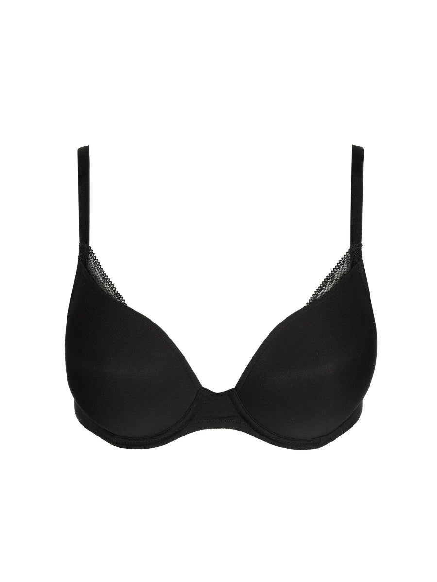 Milao Padded Heartshape Bra - Black