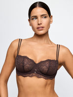 Musea Vertical Seam Balcony Bra - Autumn Bloom