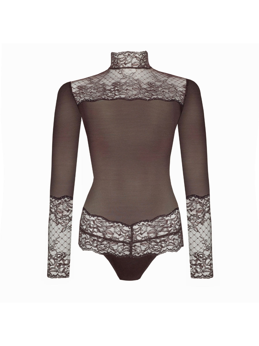 Musea Sheer Bodysuit - Autumn Bloom