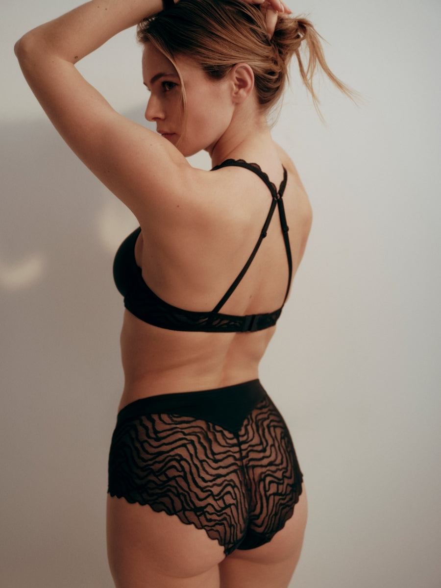 Nillo Spacer Full Cup Bra - Black