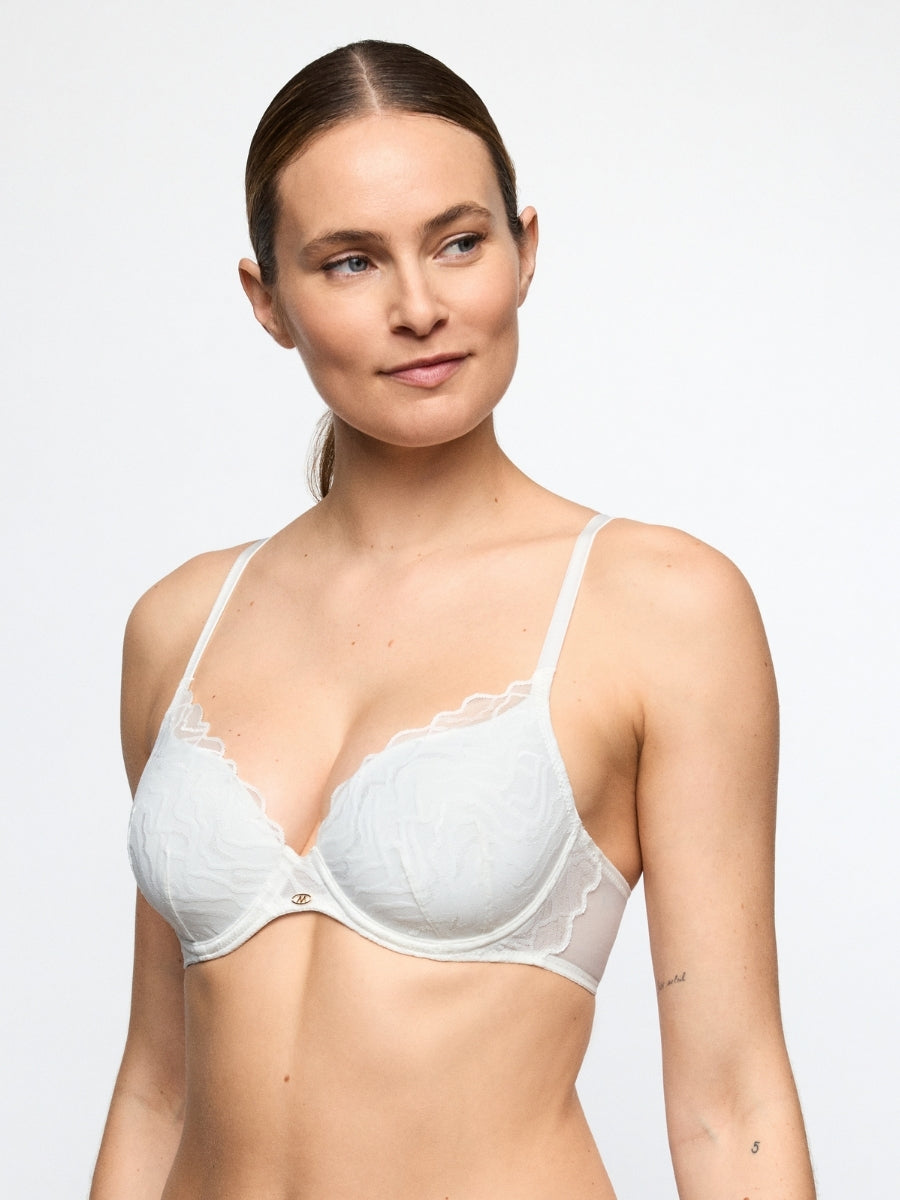 Nillo Padded Heartshape Bra - Natural