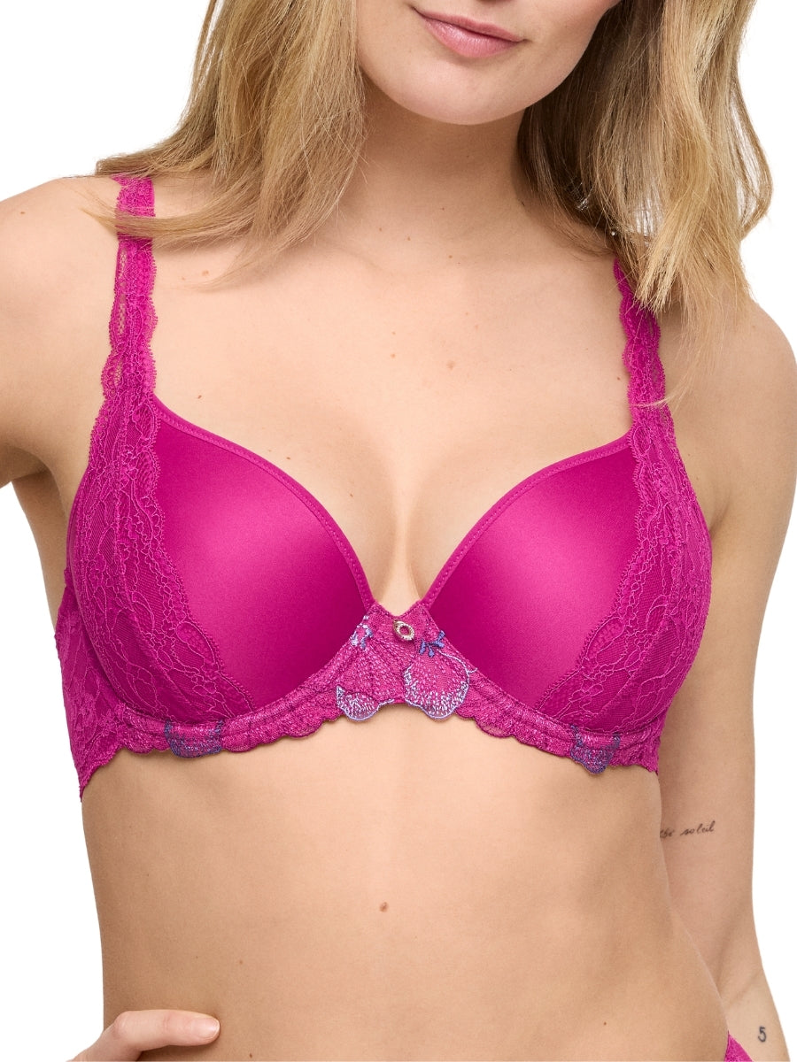 Noemy Spacer Full Cup Bra - Fuchsia Fiesta