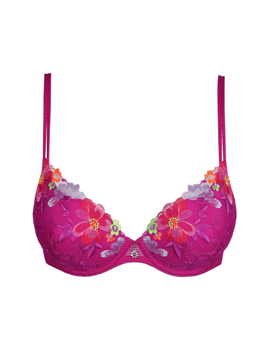 Odilly Padded Heartshape Bra - Wild Rose