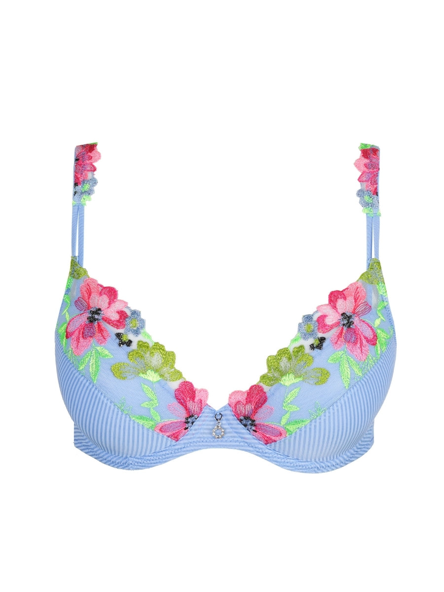 Odilly Push Up Bra - Santorini Blue
