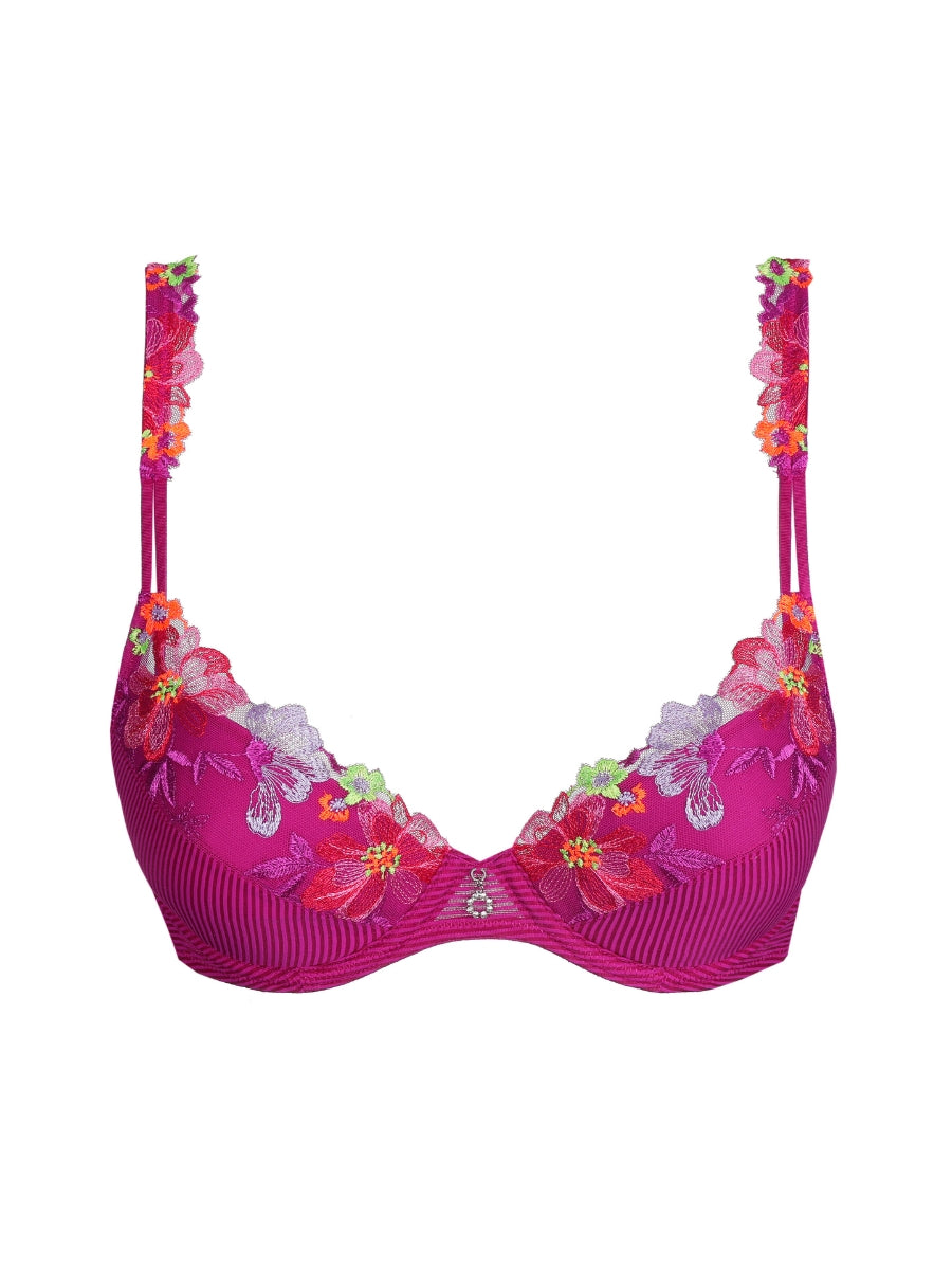 Odilly Push Up Bra - Wild Rose