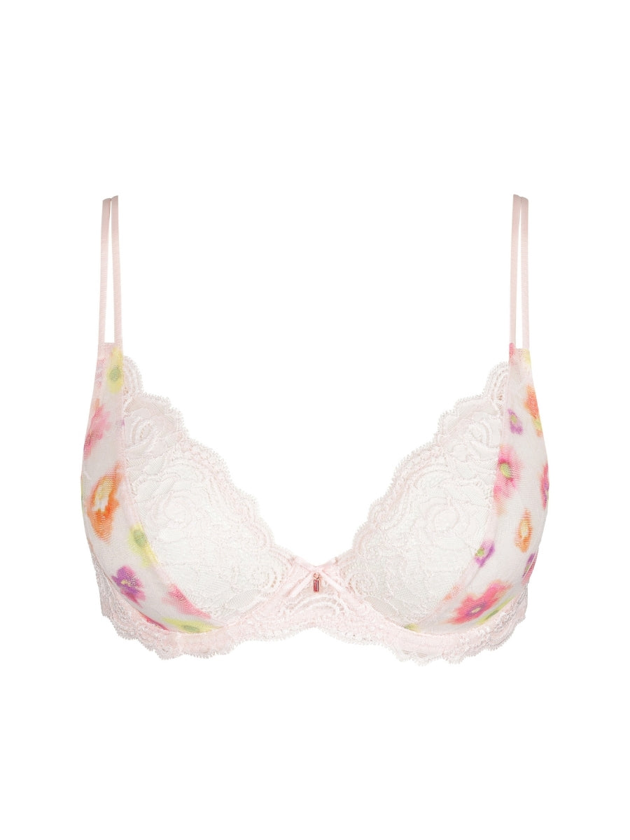 Selyna Plunge Bra - Gardenia Rose