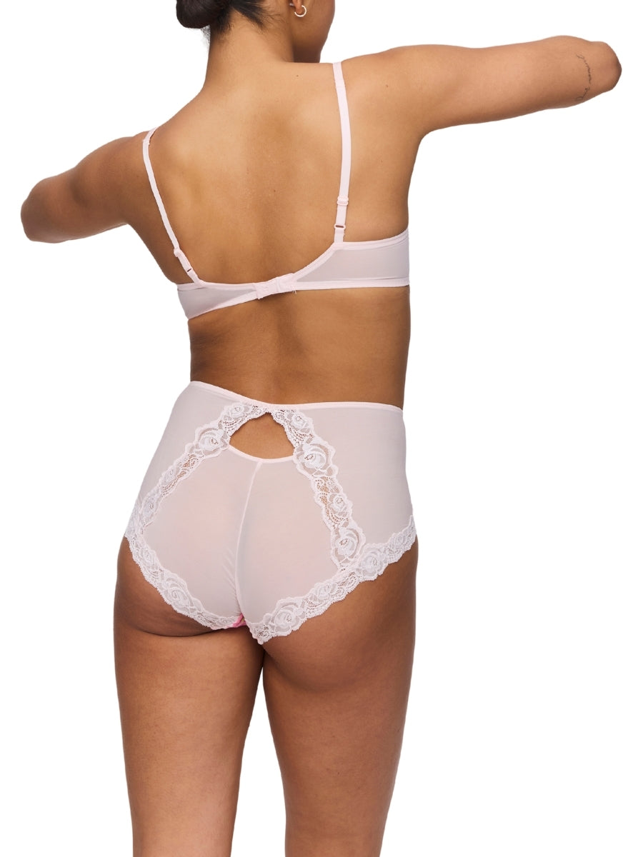 Selyna Padded Heartshape Bra - Gardenia Rose