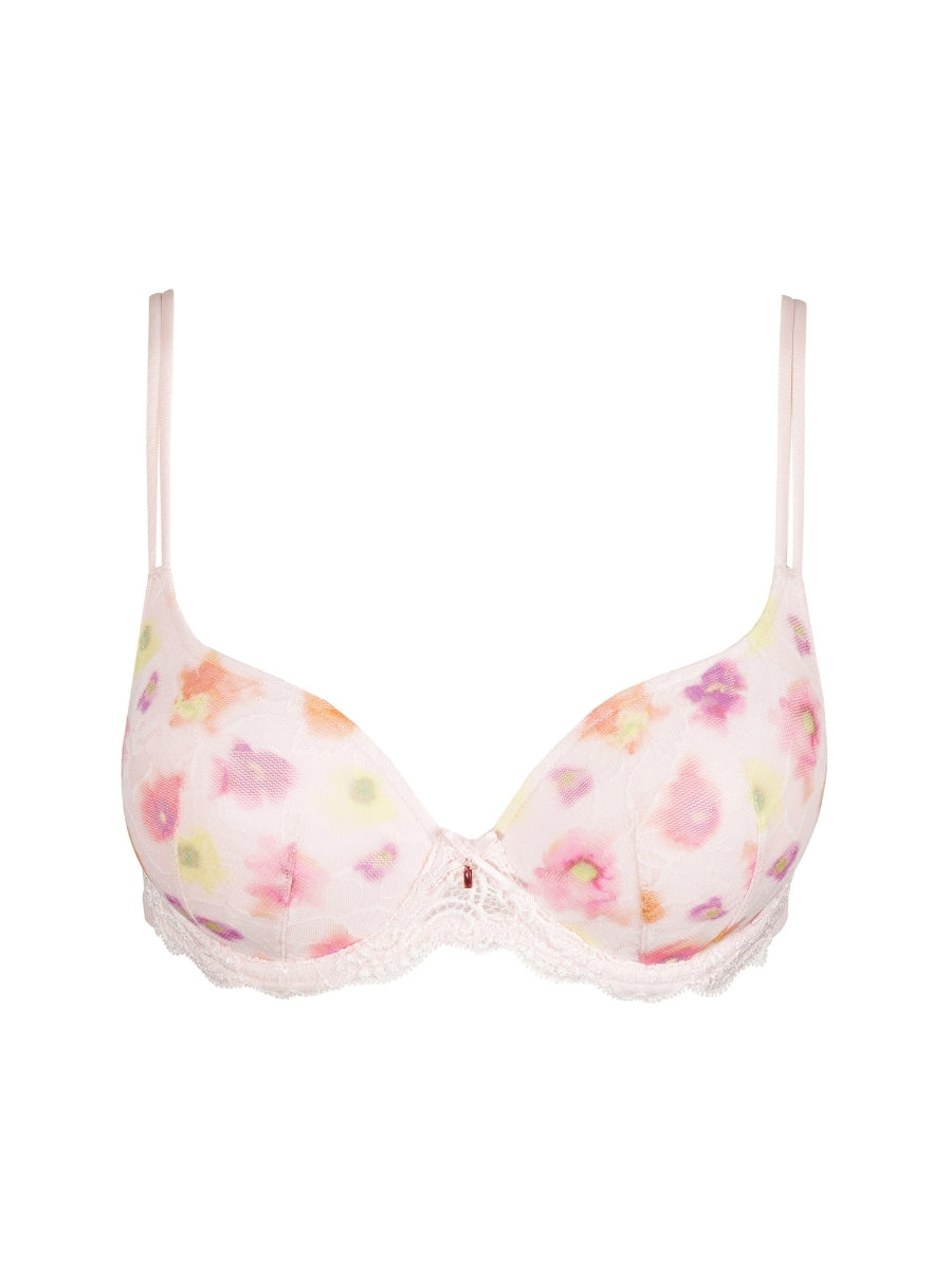 Selyna Padded Heartshape Bra - Gardenia Rose