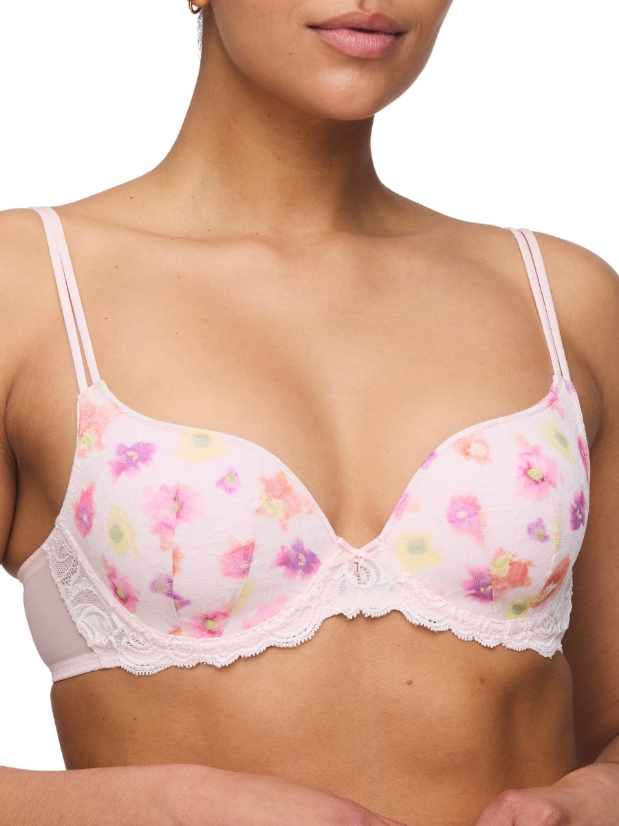 Selyna Padded Heartshape Bra - Gardenia Rose