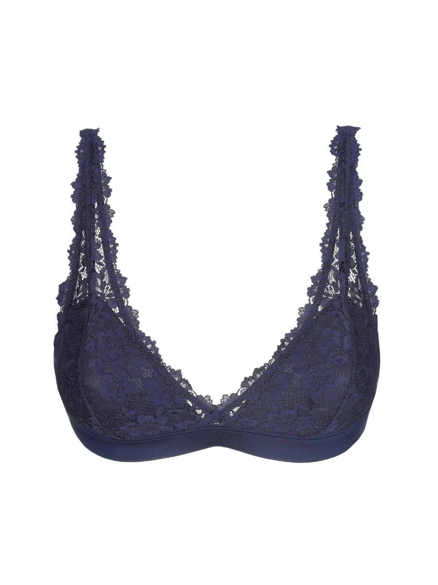 Soft Studio Padded Bralette - Velvet Blue