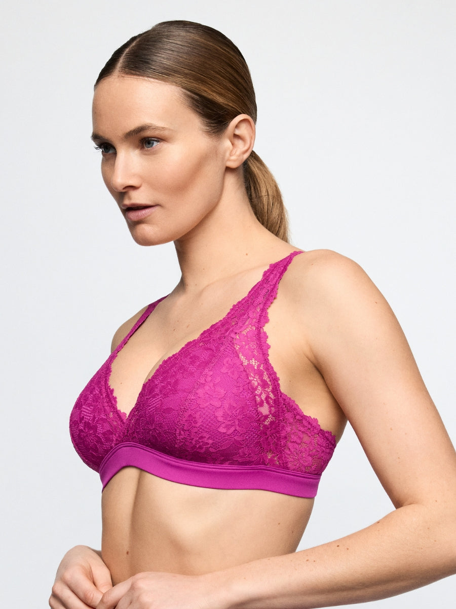 Soft Studio Padded Bralette - Wild Rose