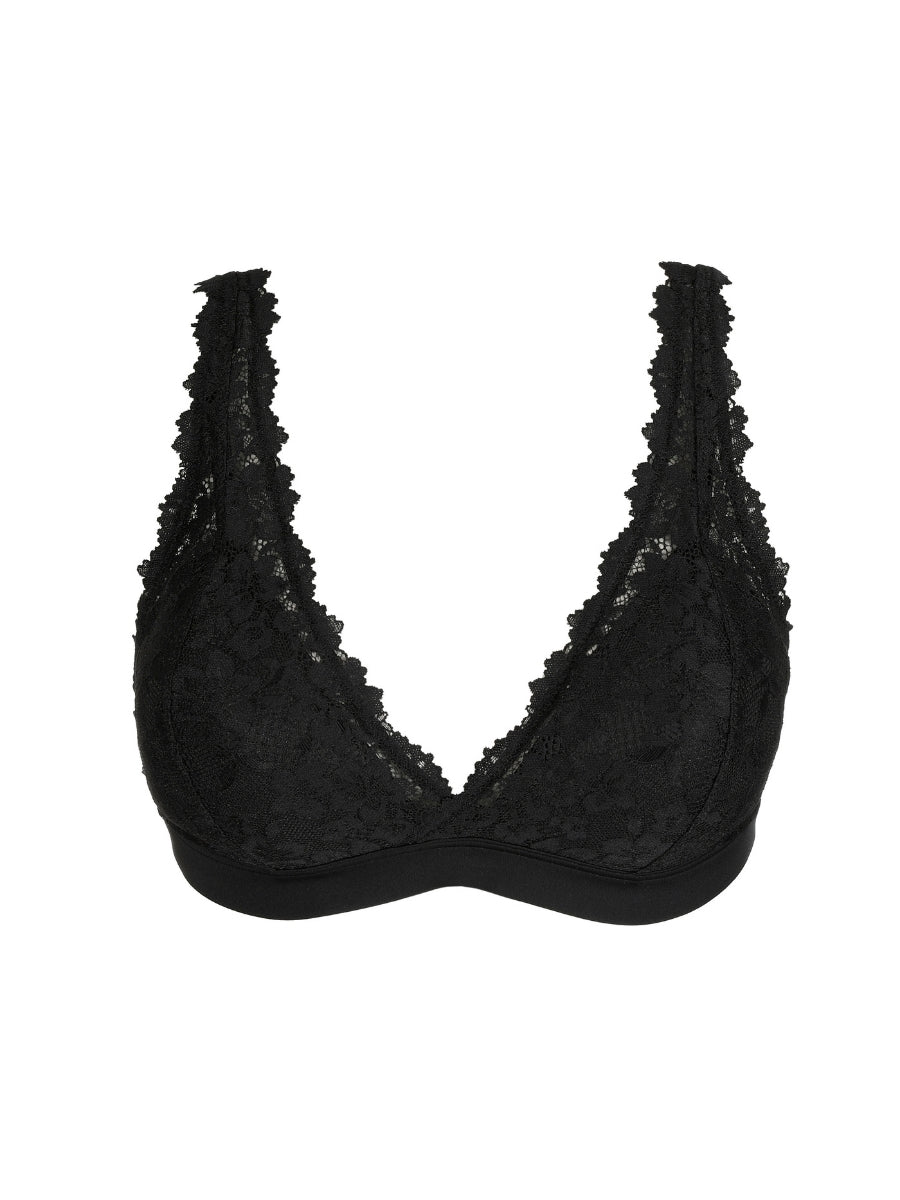 Soft Studio Padded Bralette - Black