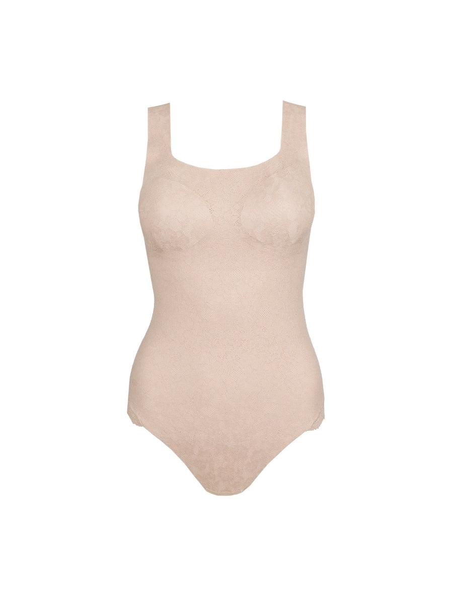 Soft Studio Lace Padded Body - Caffé Latte