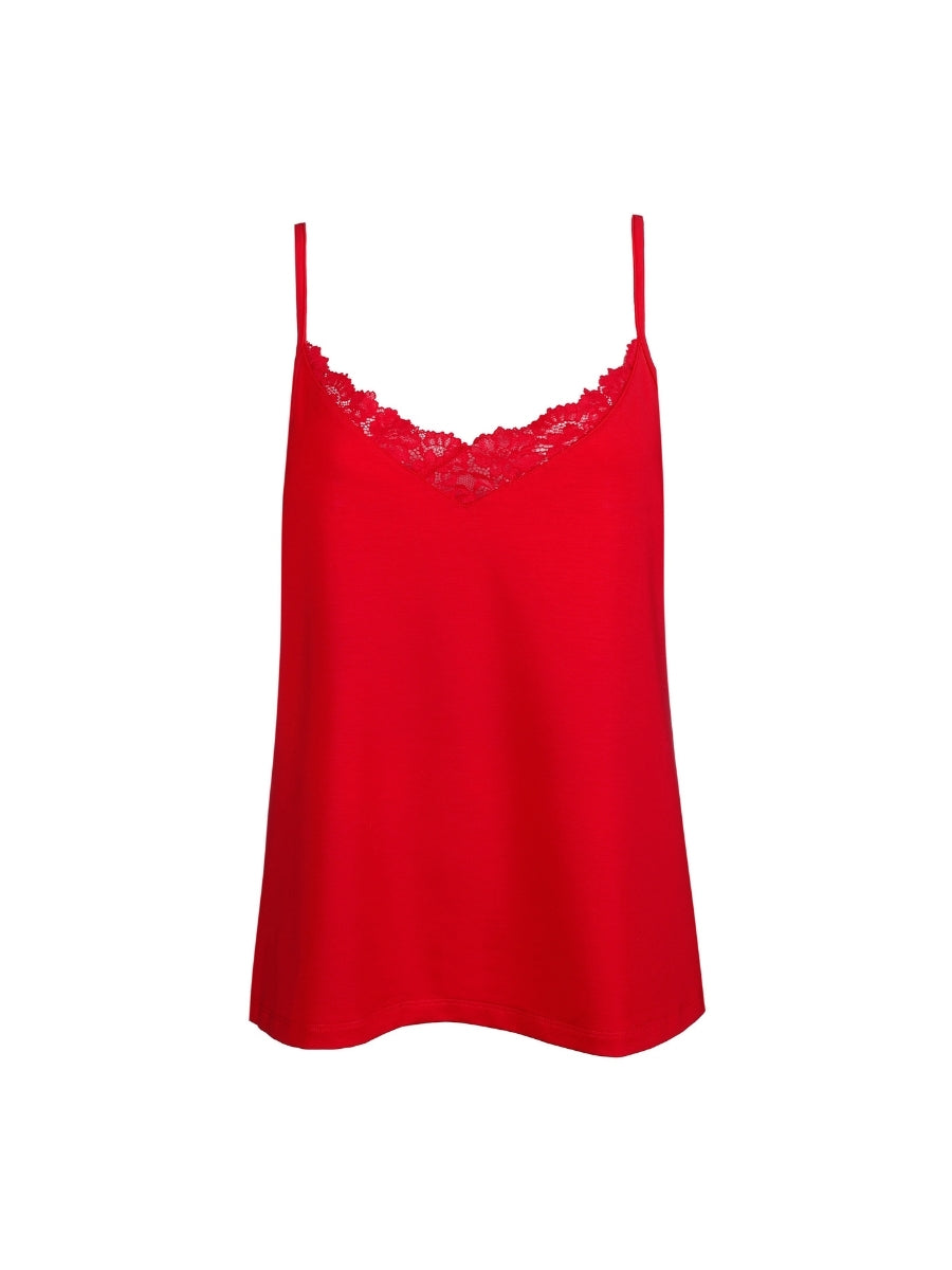 Soft Studio Cami Top - True Red