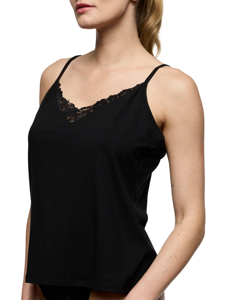 Soft Studio Cami Top - Black