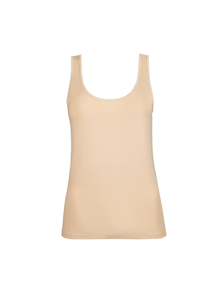 Soft Studio Vest Top - Caffé Latte