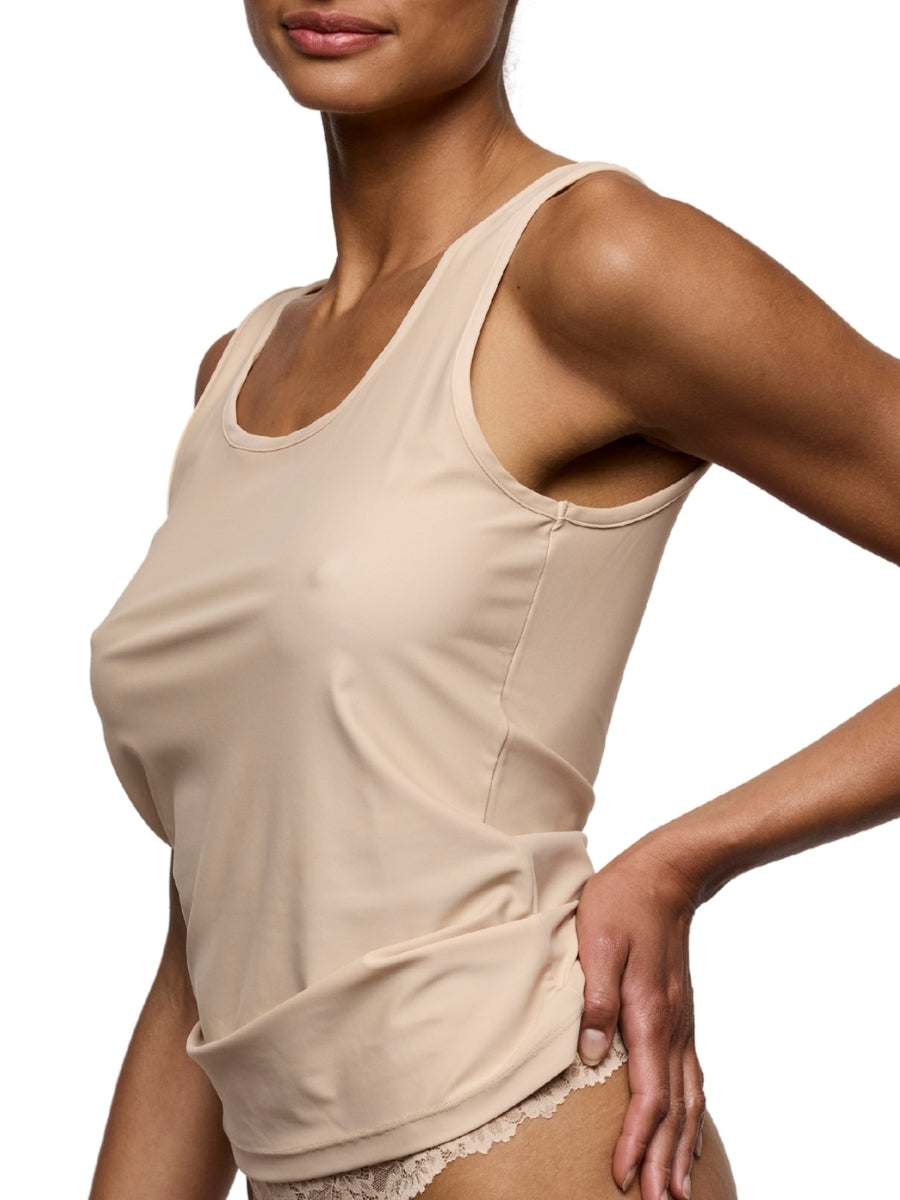 Soft Studio Vest Top - Caffé Latte